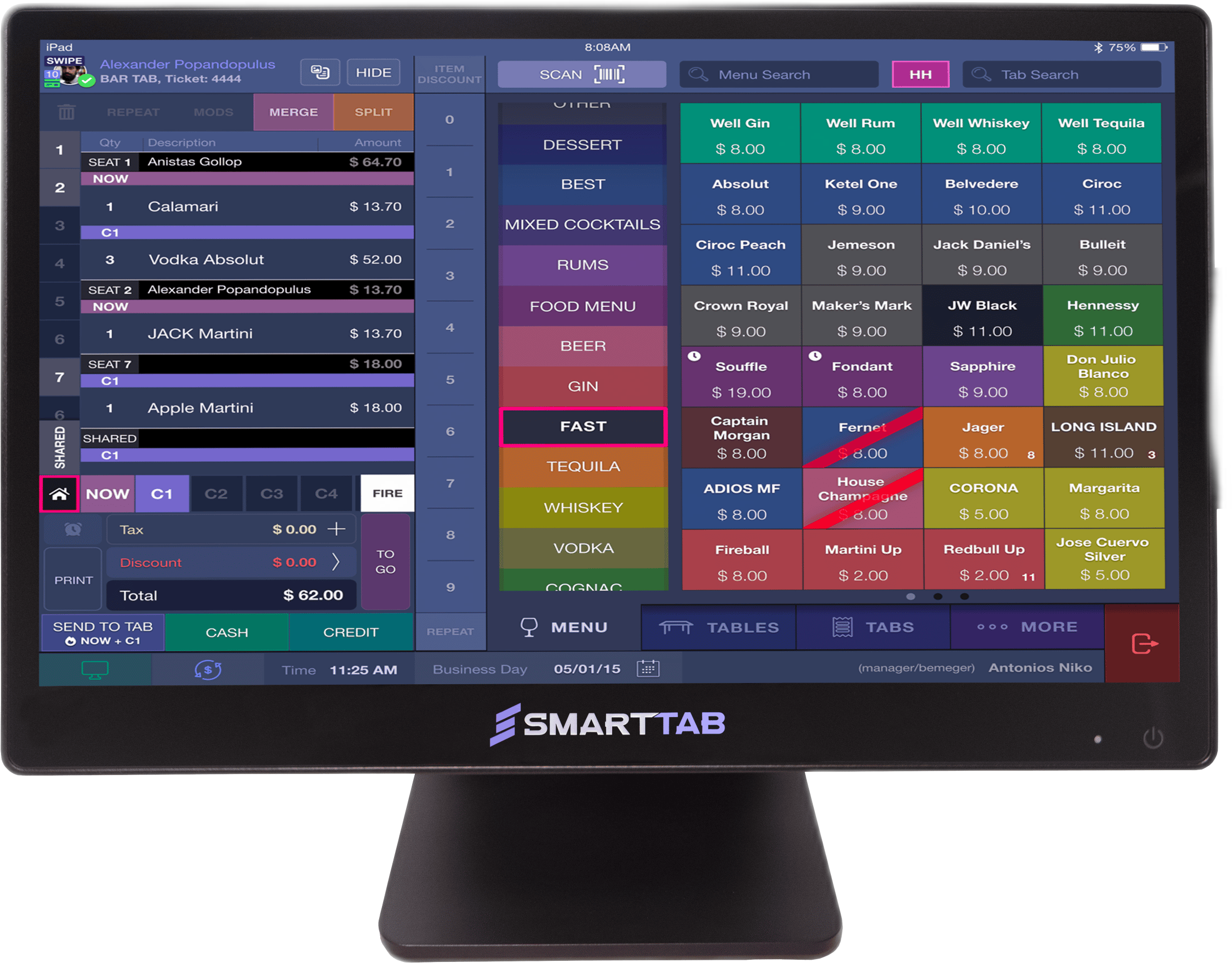 SmartTab restaurant POS